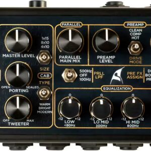 DSM and Humboldt Simplifier Bass Master Amp & Cab Simulator Pedal