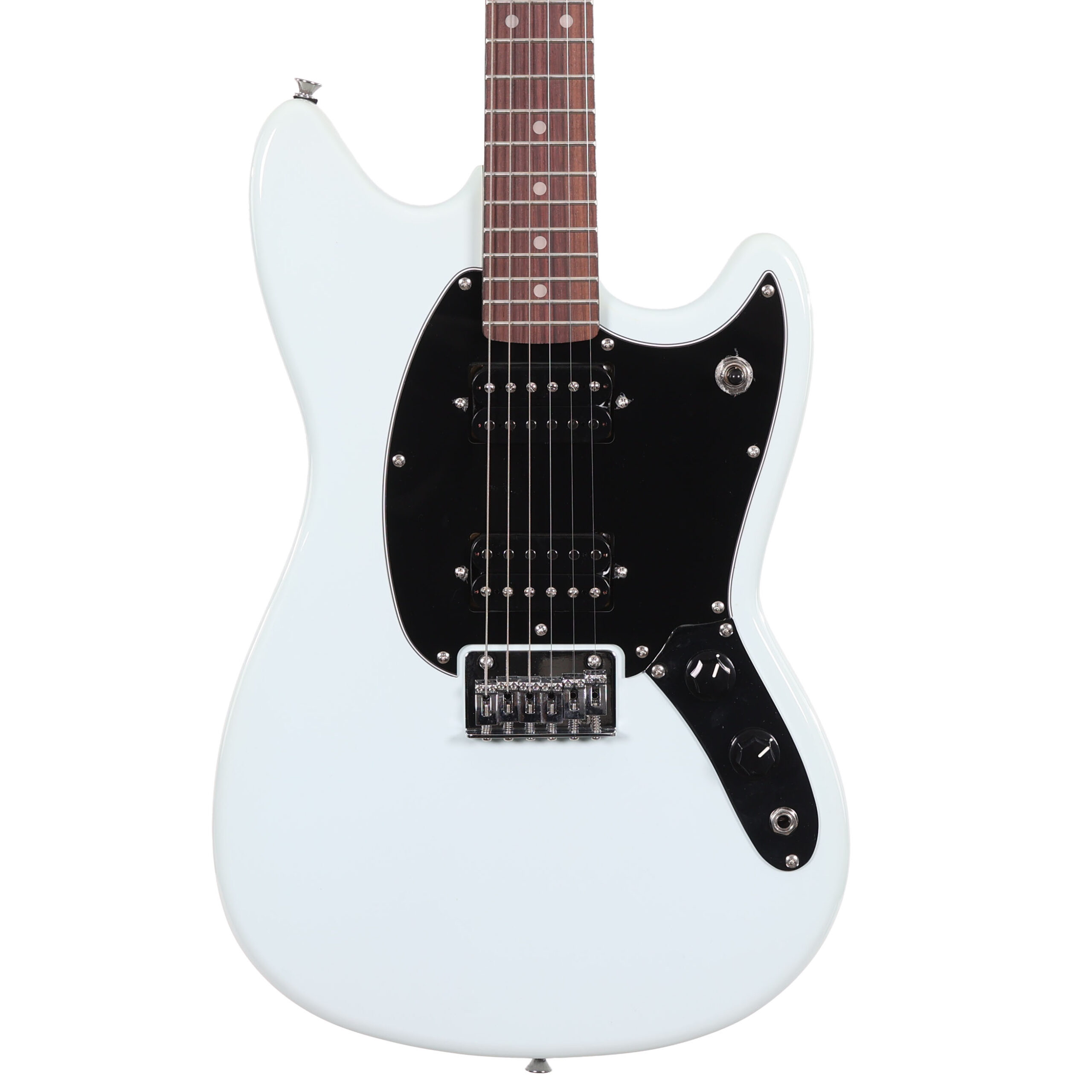 EastCoast MS1 Short Scale Electric Guitar in Sonic Blue with Rosewood Fretboard