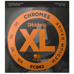D'addario Medium Chrome String for Bass 50 - 105