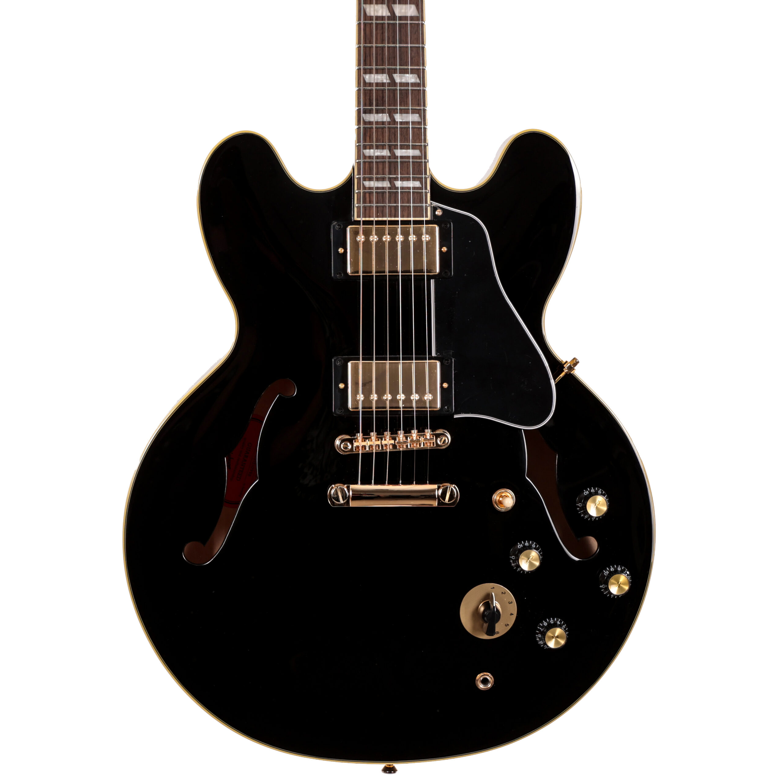 Epiphone ES-345, Varitone, Stop Tail in Ebony With Gigbag