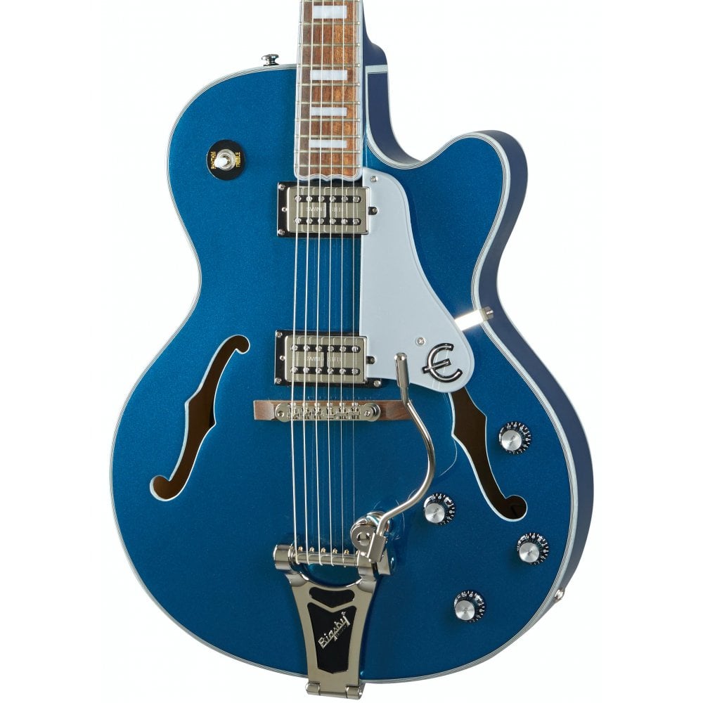 Epiphone Emperor Swingster in Delta Blue Metallic