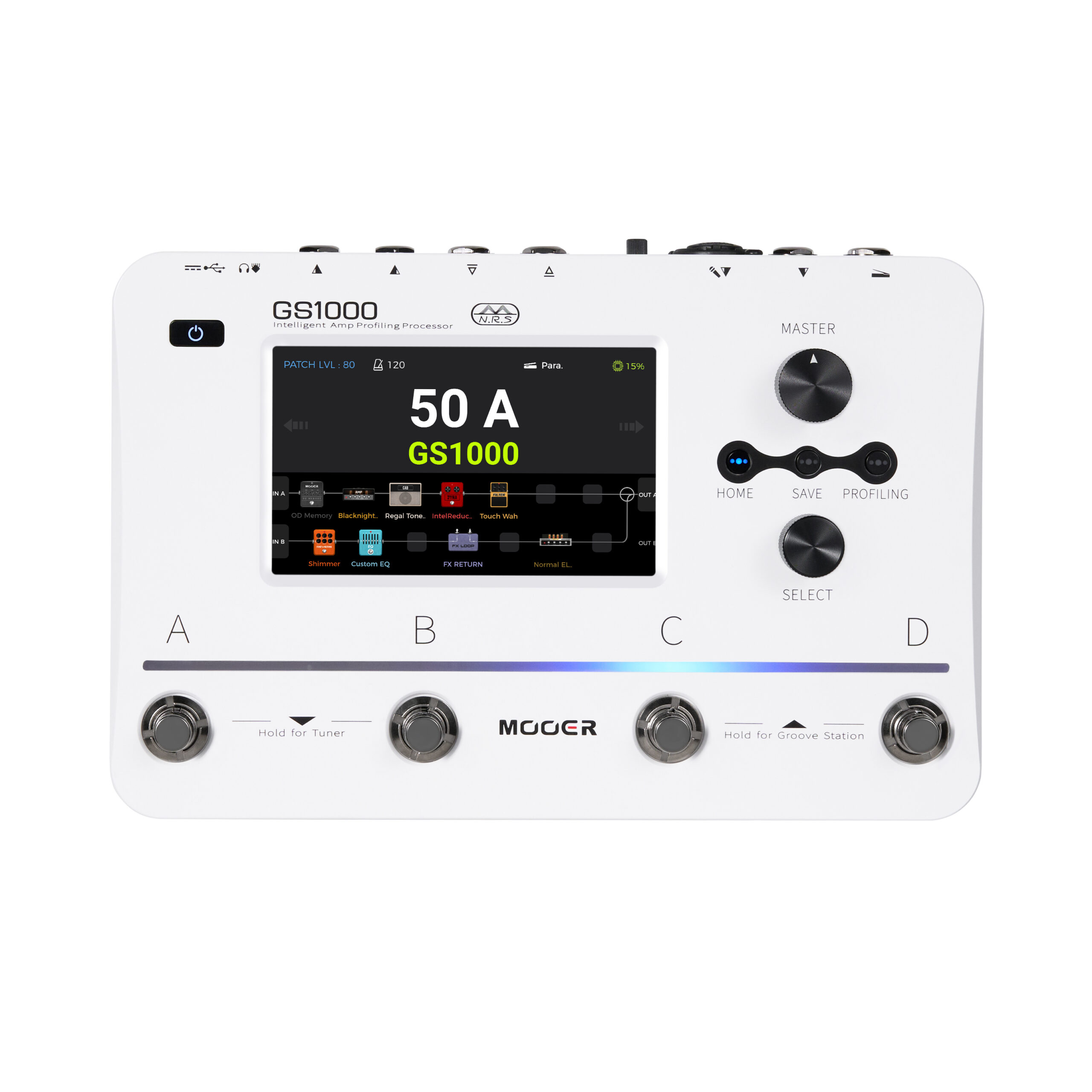 B Stock : Mooer GS1000 Multi FX Guitar Pedal 001