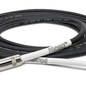 Hosa Guitar Cable,  Straight to Right-angle, 20ft / 6M