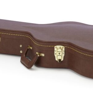 Gator Cases Semi-Hollow Guitar Deluxe Wood Case in Brown