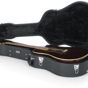 Gator Cases Deluxe Wood Case for Dreadnought Guitars