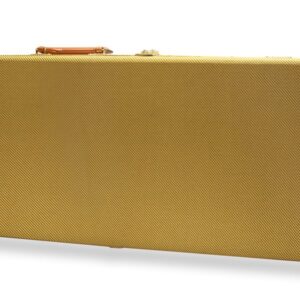 Gator Cases Deluxe Wood Case for Electric Guitars in Tweed