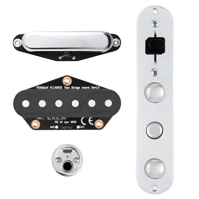 Fishman Fluence Greg Koch Gristle-Tone Signature Tele set with onboard li-ion battery