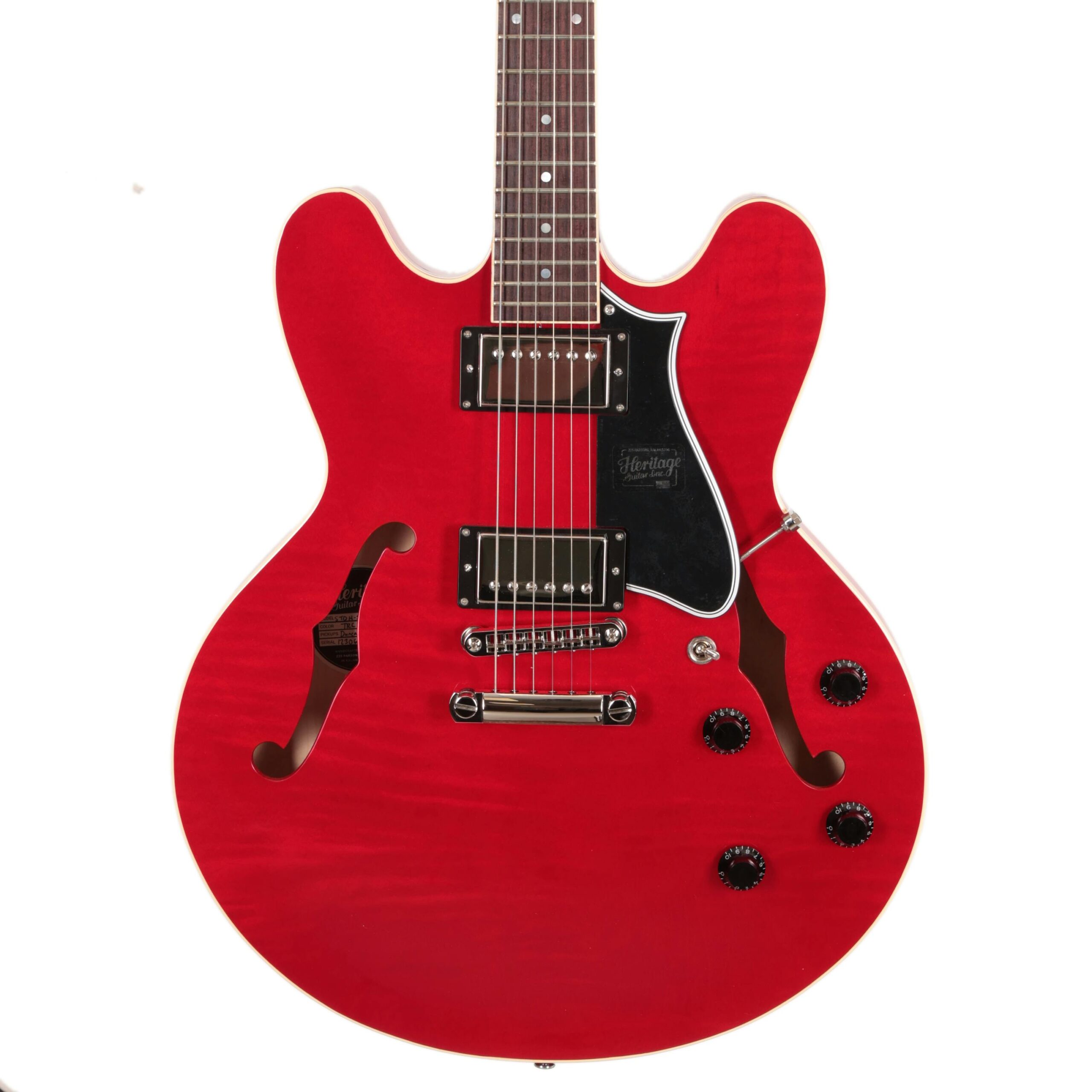 Heritage Standard Collection H-535 Semi-Hollow Electric Guitar in Trans Cherry