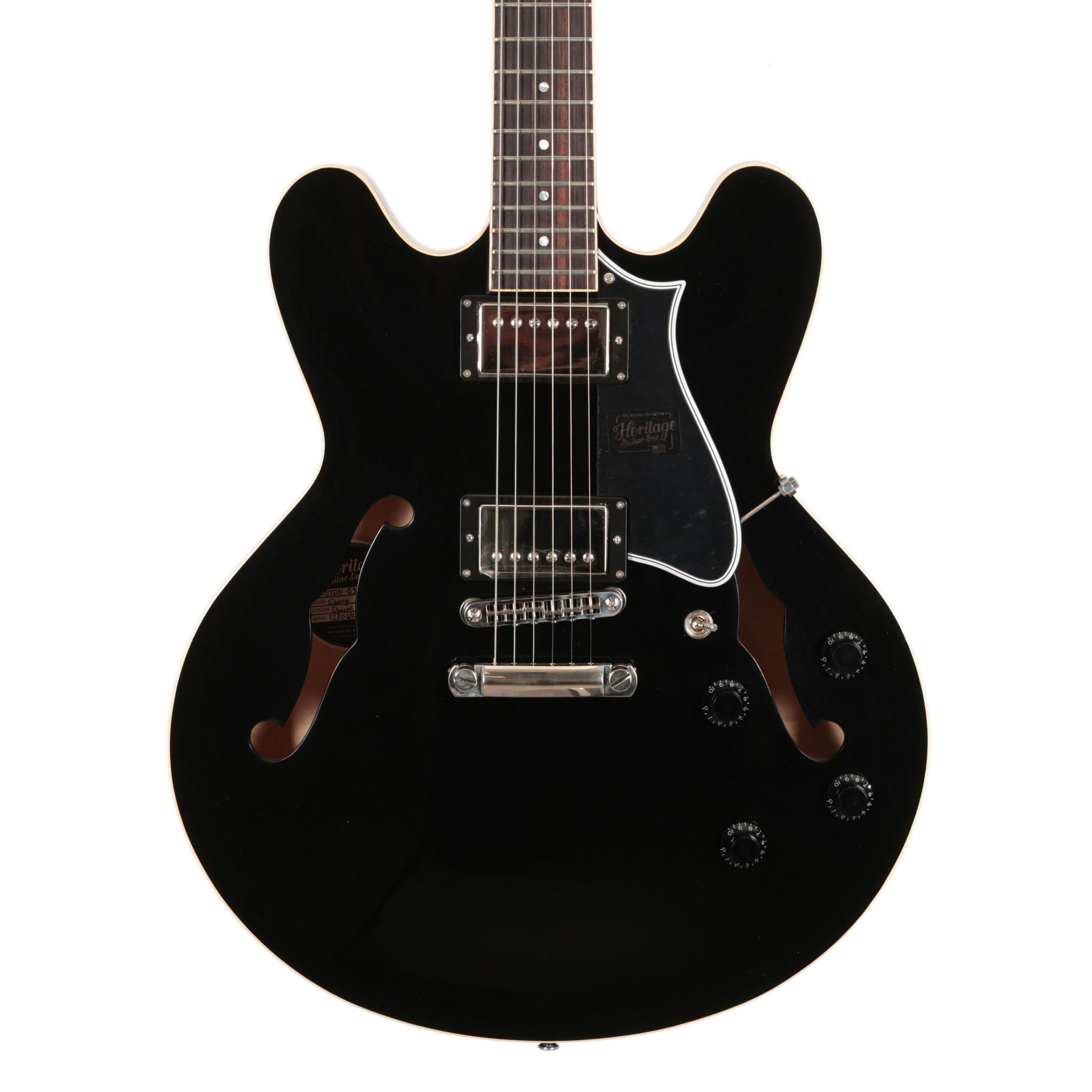 Heritage Standard Collection H-535 Semi-Hollow Electric Guitar in Ebony