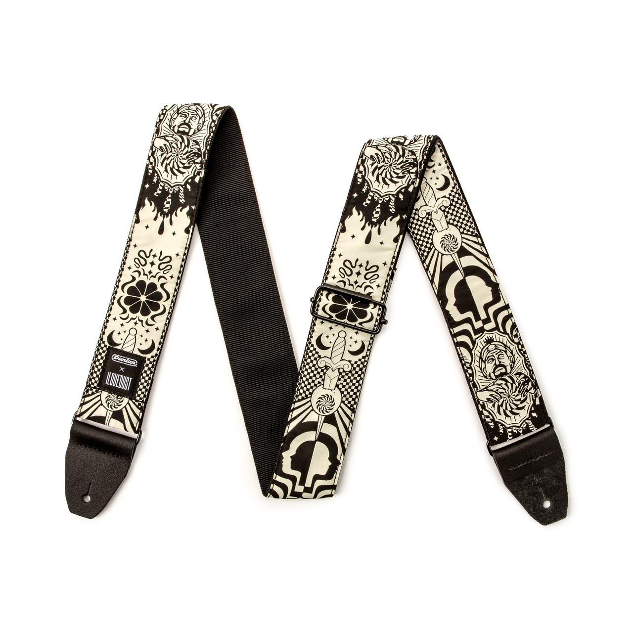 Jim Dunlop ILOVEDUST Night Spells Guitar Strap
