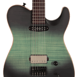 Chapman Law Maker Legacy Baritone Electric Guitar in Ocean Moss Blue Rosewood Neck