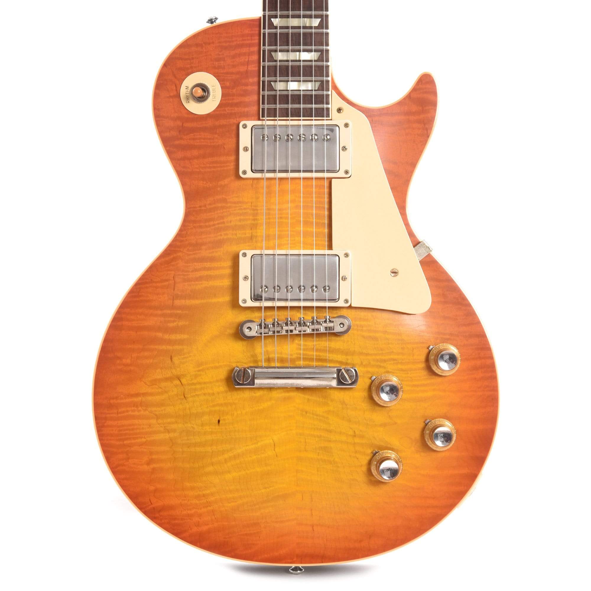 Gibson Custom Shop Murphy Lab Collection 1960 Les Paul Standard Reissue Ultra Light Aged in Orange Lemon Fade