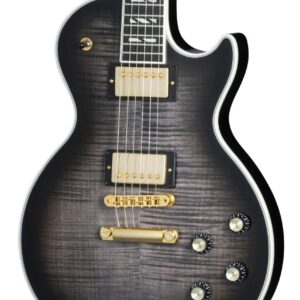 Gibson Les Paul Supreme Electric Guitar in Transparent Ebony Burst