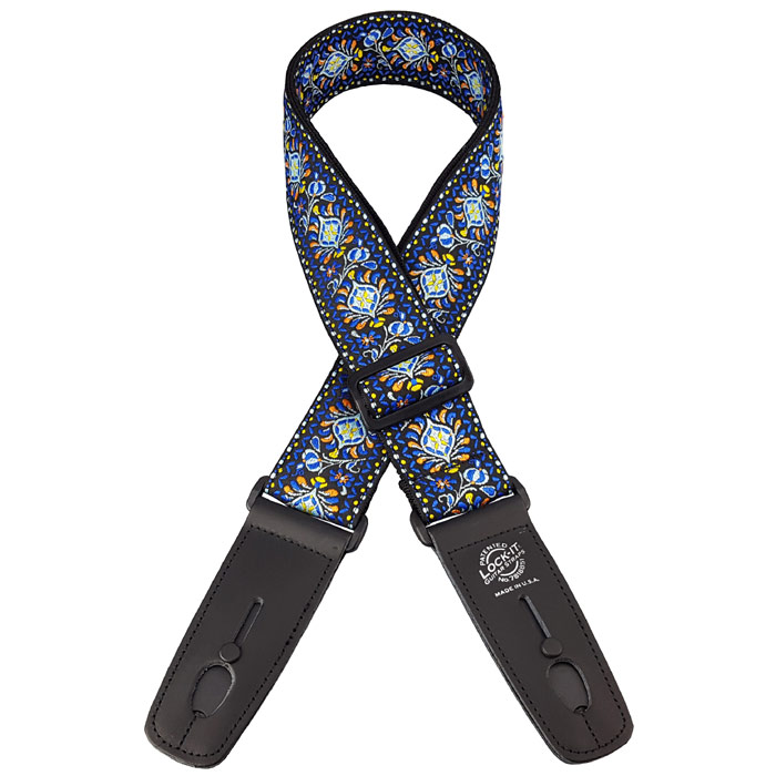 Lock-It Retro Vintage Series Strap in Blue Chill