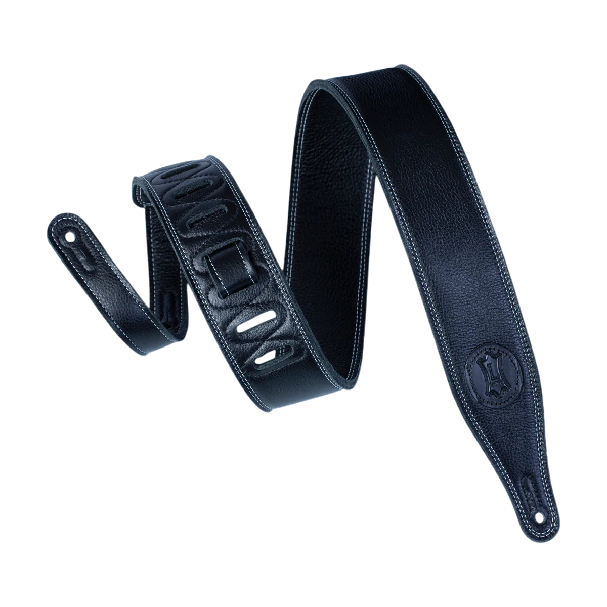 Levy's Supersoft Garment Leather Tripple Ply Premium Top Grain Signature Logo - Black