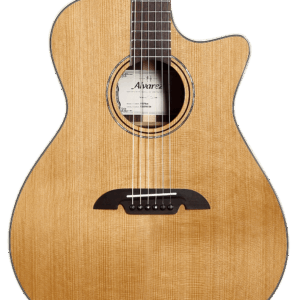 Alvarez Masterworks MG75CE Grand Auditorium Electro-Acoustic in Natural with Cutaway