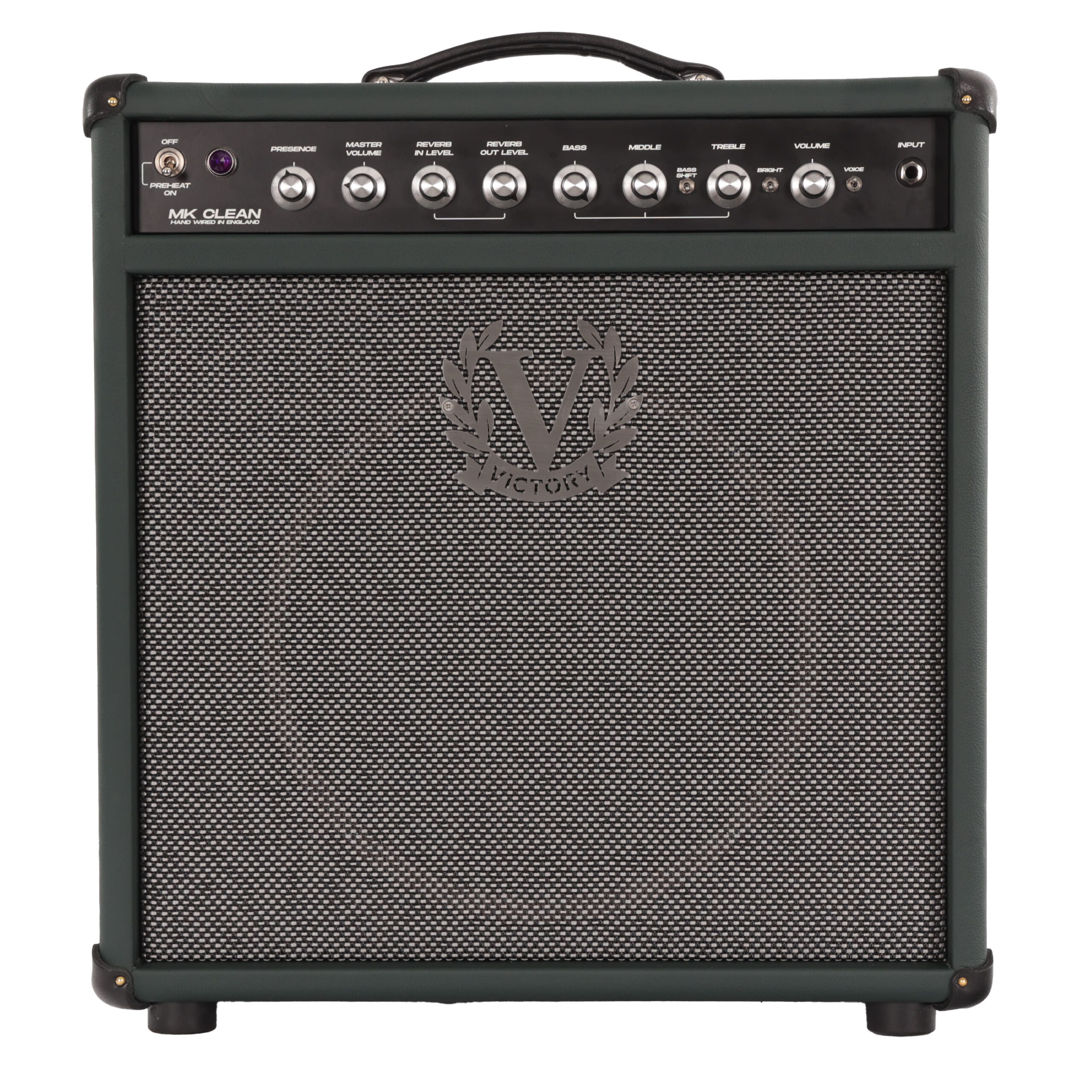 Victory MK Clean 30W 1x12 Hand-Wired Valve Amp Combo In Ocean Green