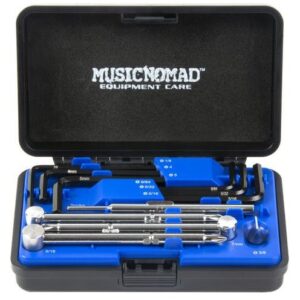 MusicNomad Premium Guitar Tech Truss Rod Wrench 11 Piece Set