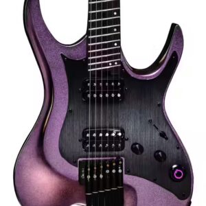 B Stock : Mooer GTRS W900 Wing 900 650 Headless Guitar In Aurora Pink 001