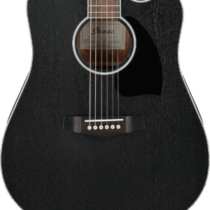 Ibanez PF16MWCE Electro Acoustic Guitar in Weathered Black