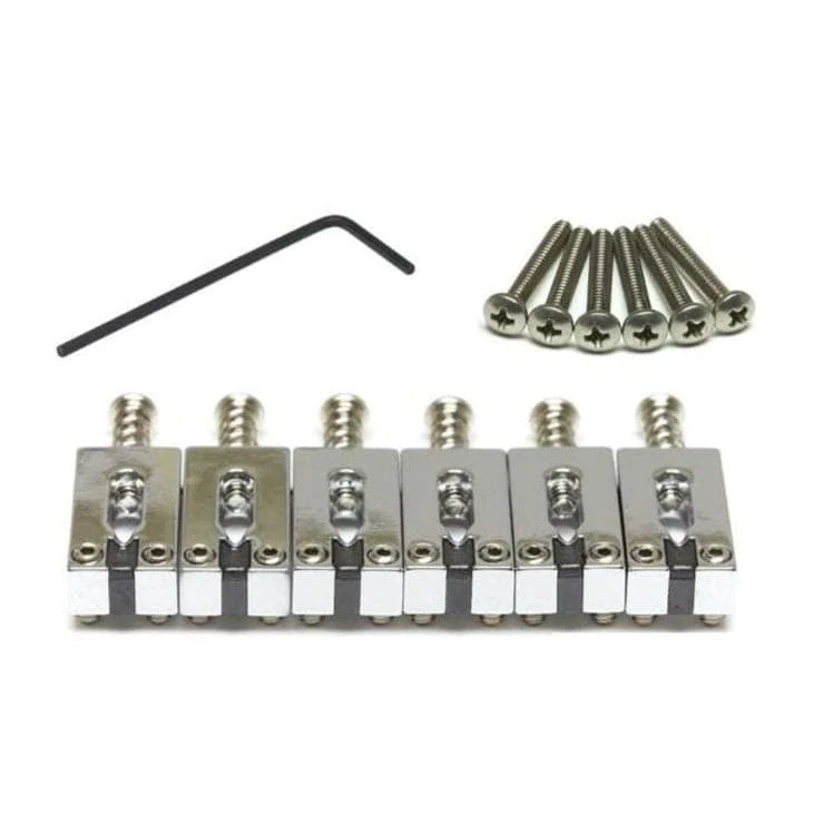 Graphtech String Saver Classics Strat & Tele Style Bridge Saddles 2 1/16"