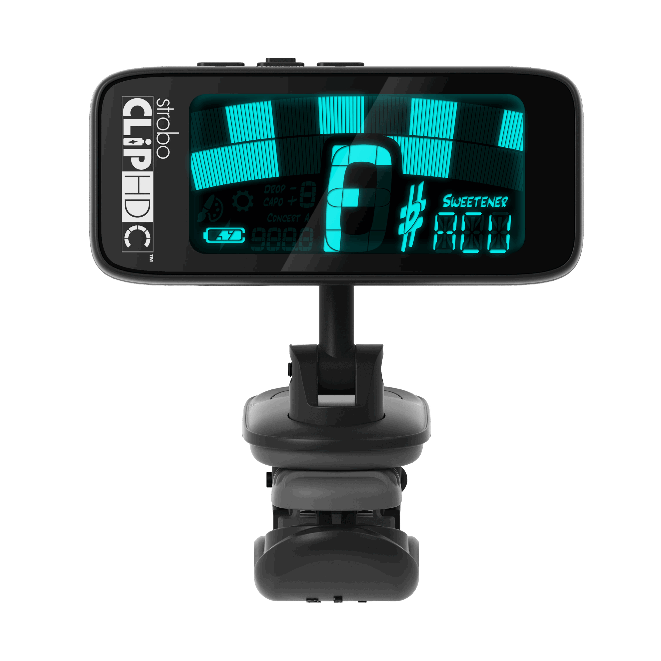 Peterson StroboClip HDC - Clip On High Definition Strobe Tuner