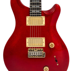 Sire Larry Carlton Q7 Gold Hardware Electric Guitar in Red Sparkle