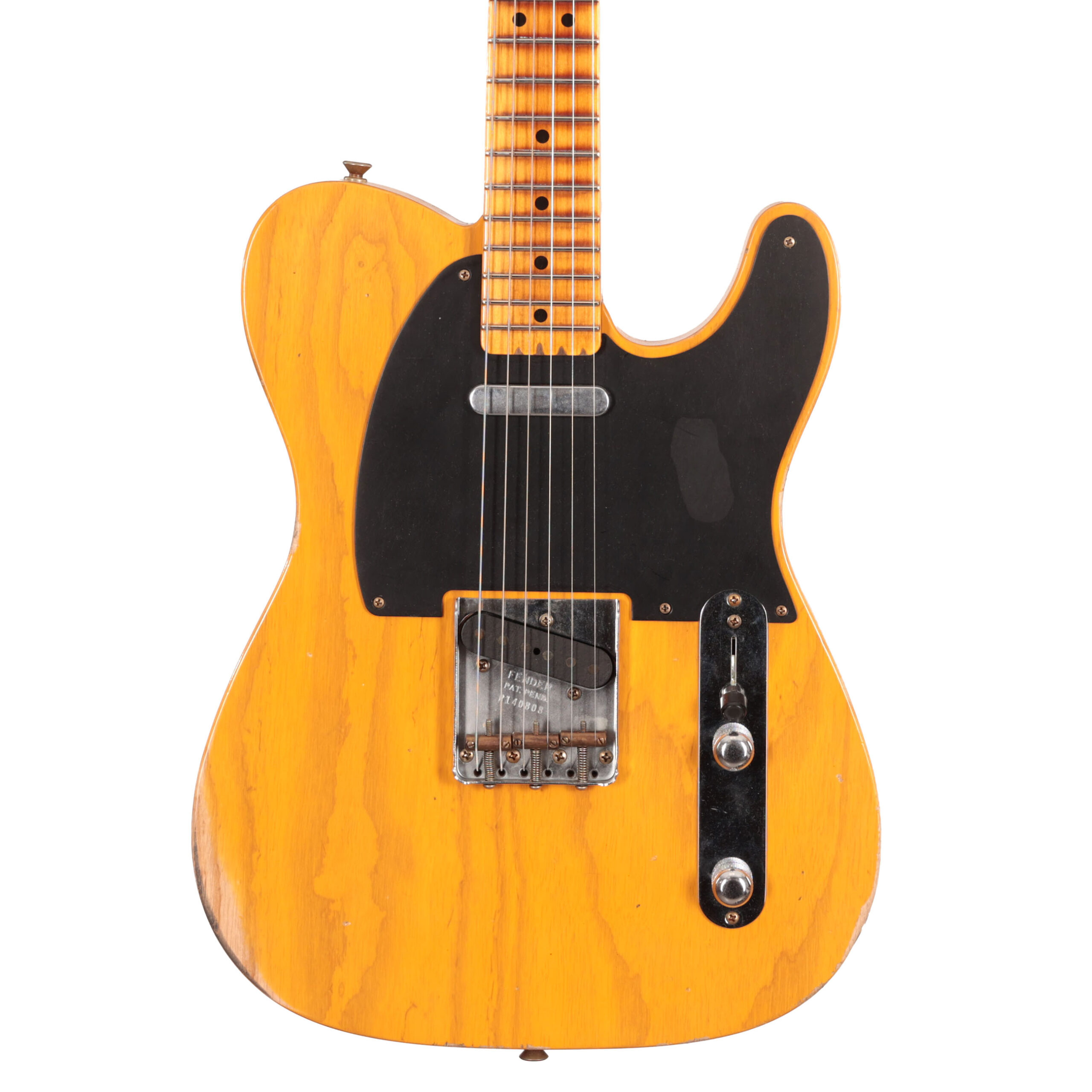 Fender Custom Shop '52 Telecaster Relic in Super Faded Aged Butterscotch Blonde