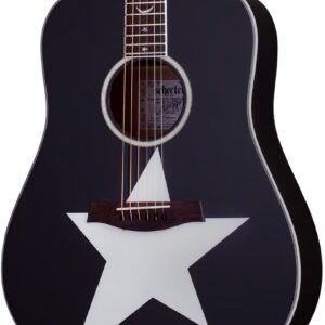Schecter Robert Smith RS-1000 Stage Electro-Acoustic in Black