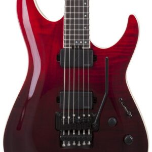 B Stock : Schecter C-1 FR SLS Elite Bloodburst Electric Guitar 006