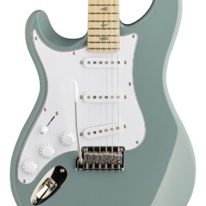 PRS John Mayer Left-Handed SE Silver Sky in Stone Blue, Maple Neck