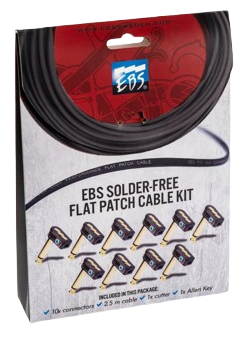 EBS SFC-K10 Solder-free Flat 2.5m Patch Cable Kit