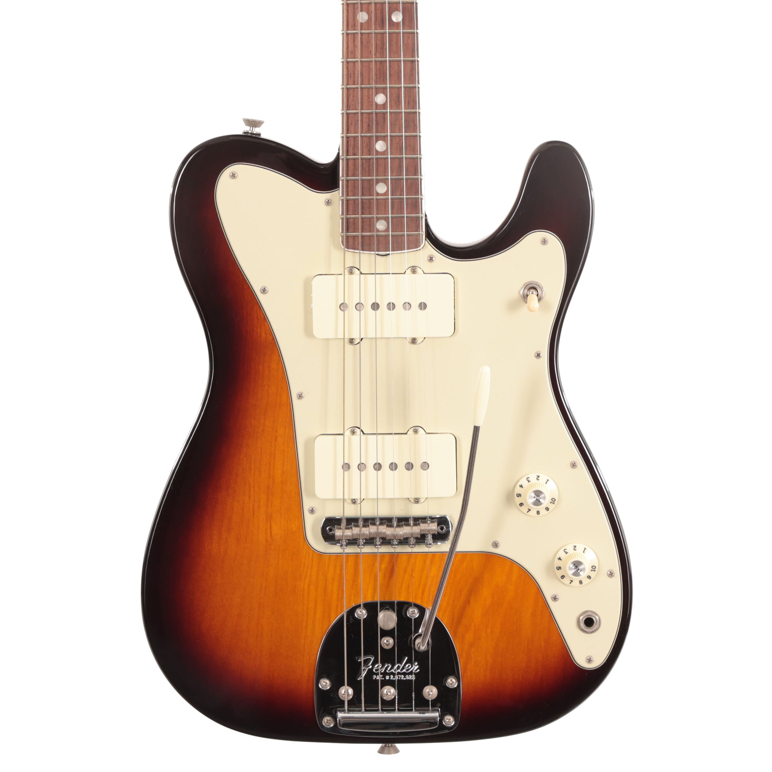 Second Hand Fender Parallel Universe Jazz Tele In Sunburst 941