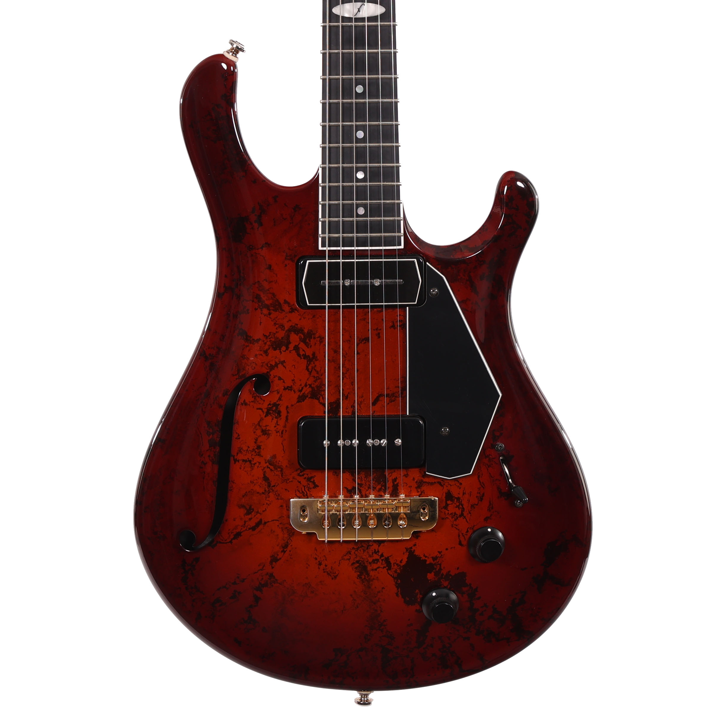 Second Hand Flaxwood Boston Custom Classic In Cherry Sunburst 968