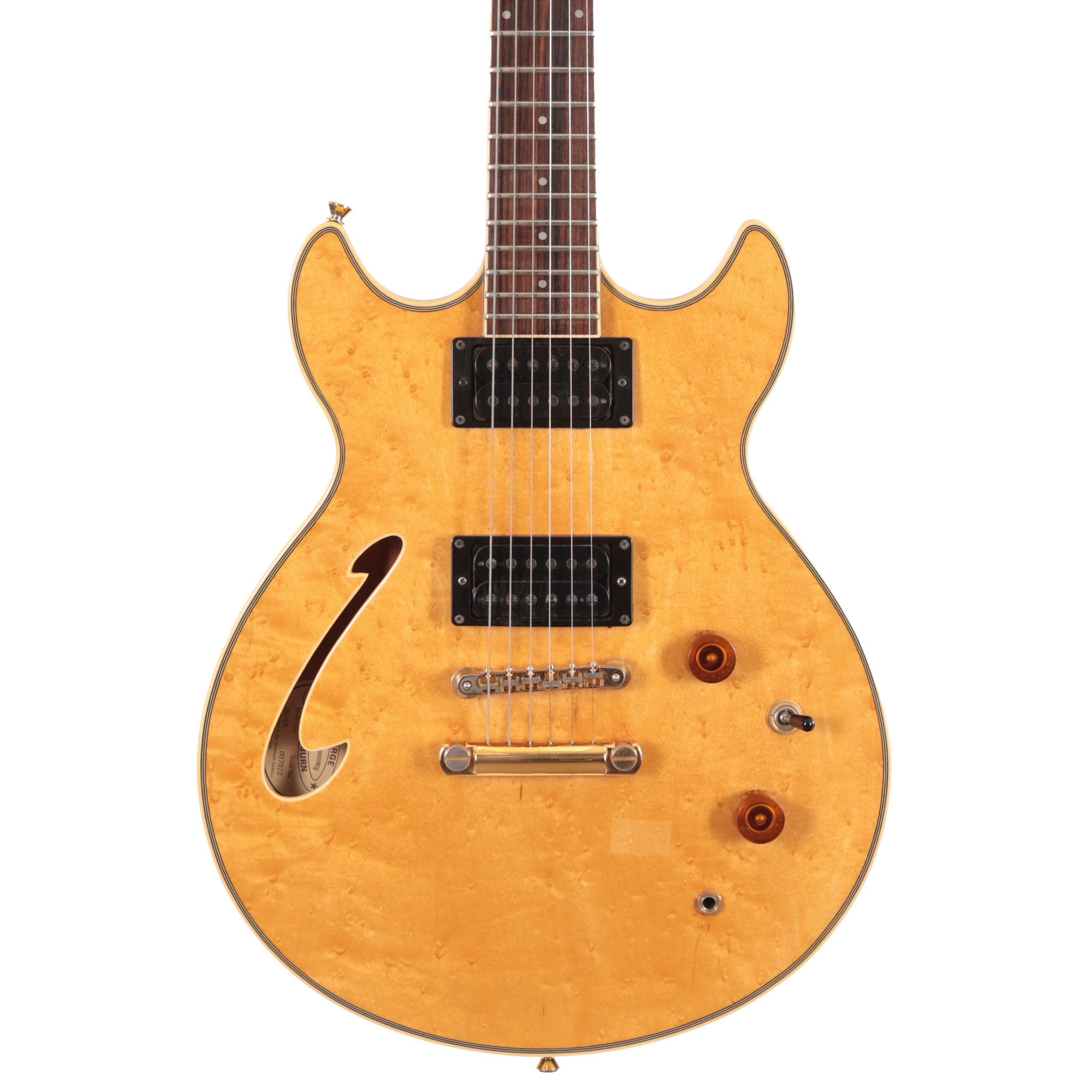 Second Hand Washburn HB-50 Semi-hollow in Natural 978