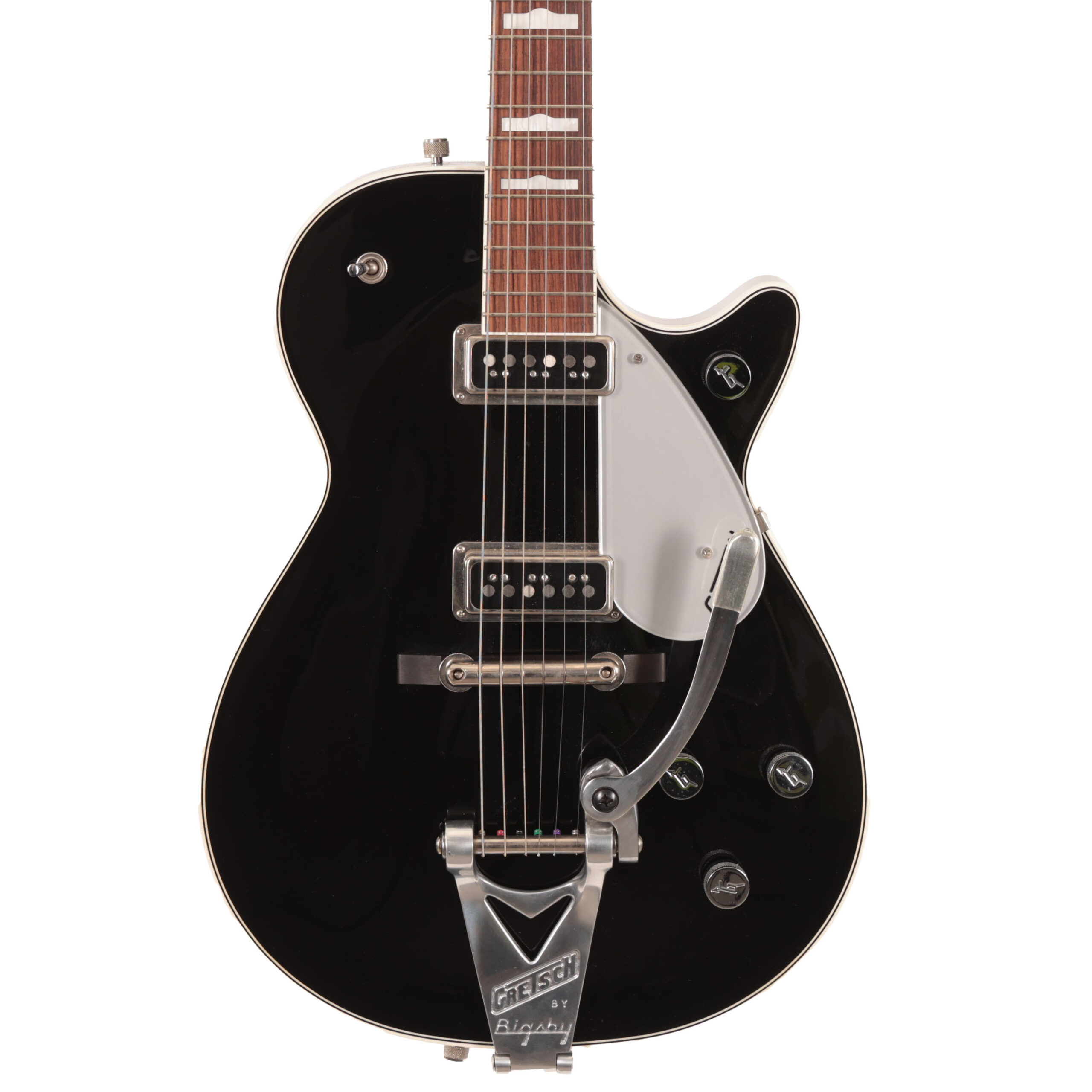 Second Hand Gretsch Made in Japan G6128-T George Harrison Duo Jet in Black 982