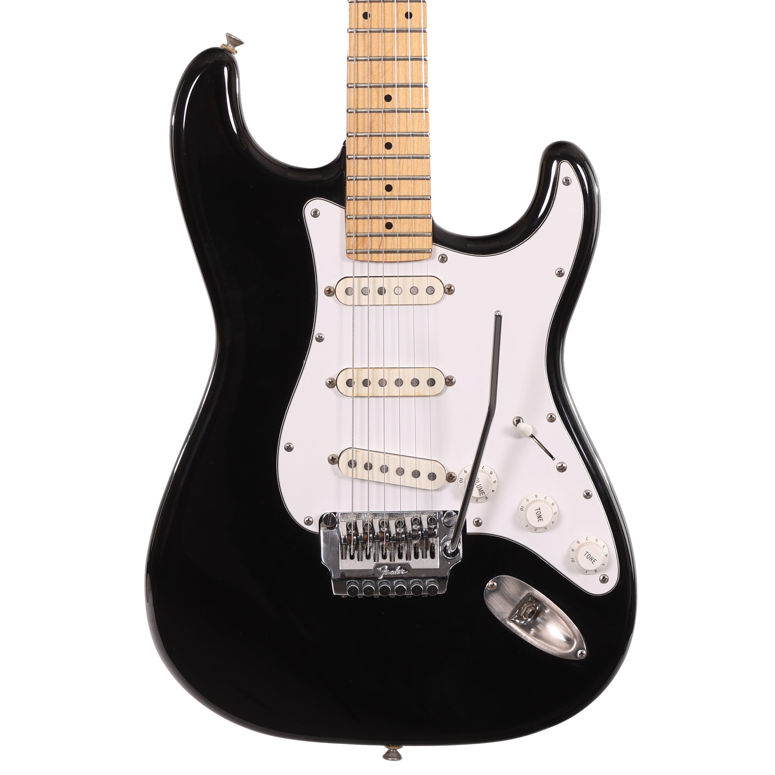 Second Hand 1980's Fender Made in Japan Stratocaster in Black 079