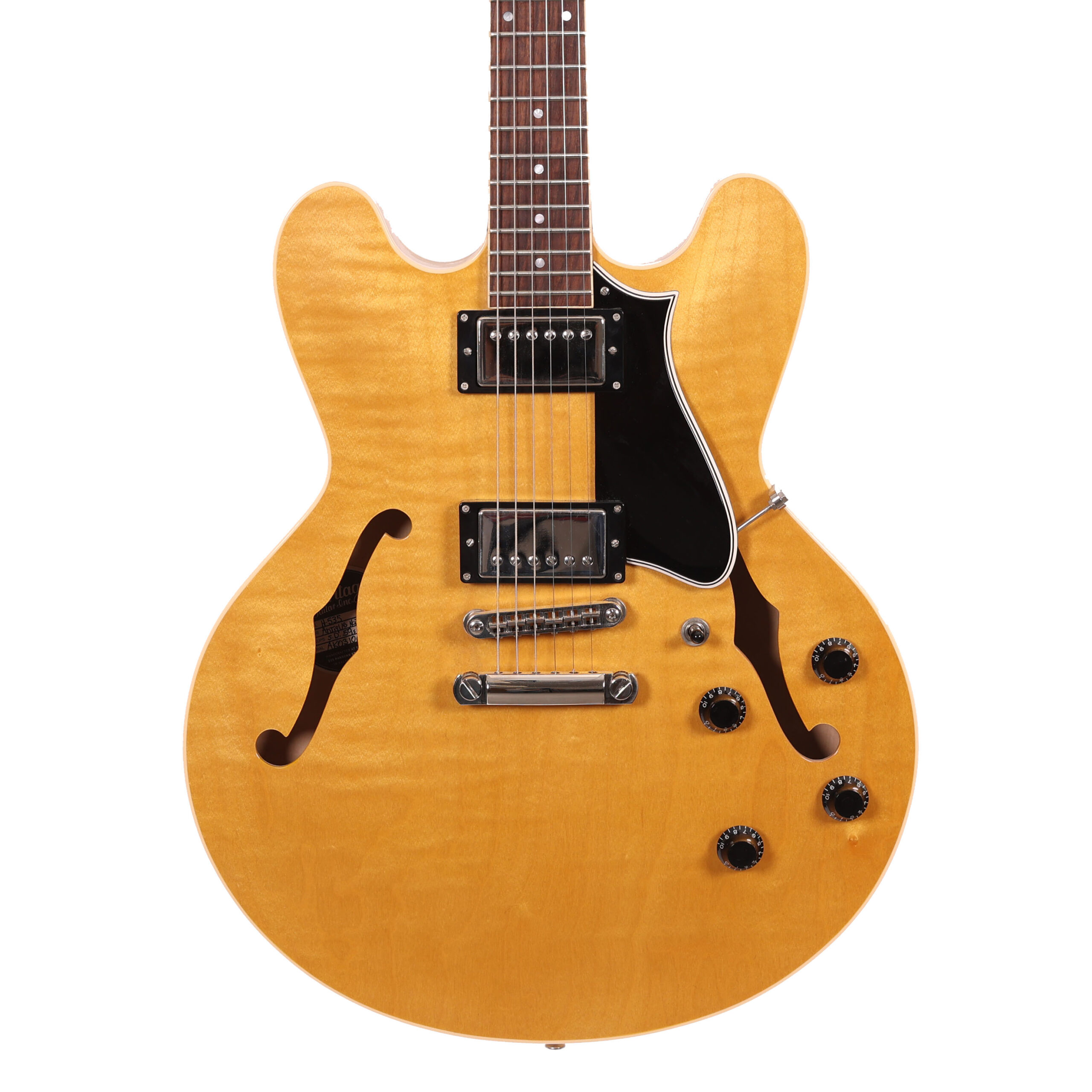 Second Hand Heritage H-535 Figured Electric Guitar in Natural 146