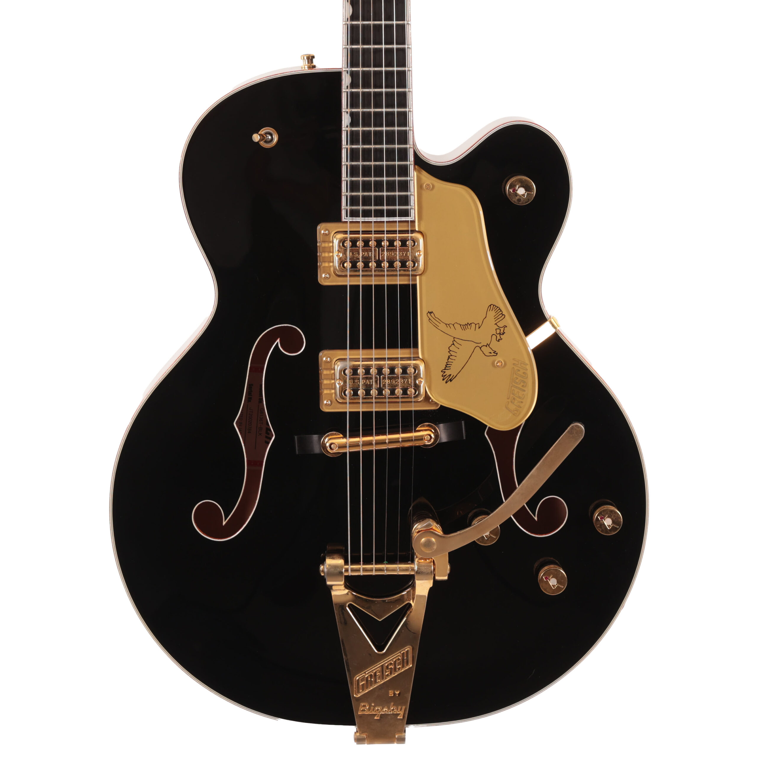 Second Hand Gretsch G6136T Black Falcon Electric Guitar 221
