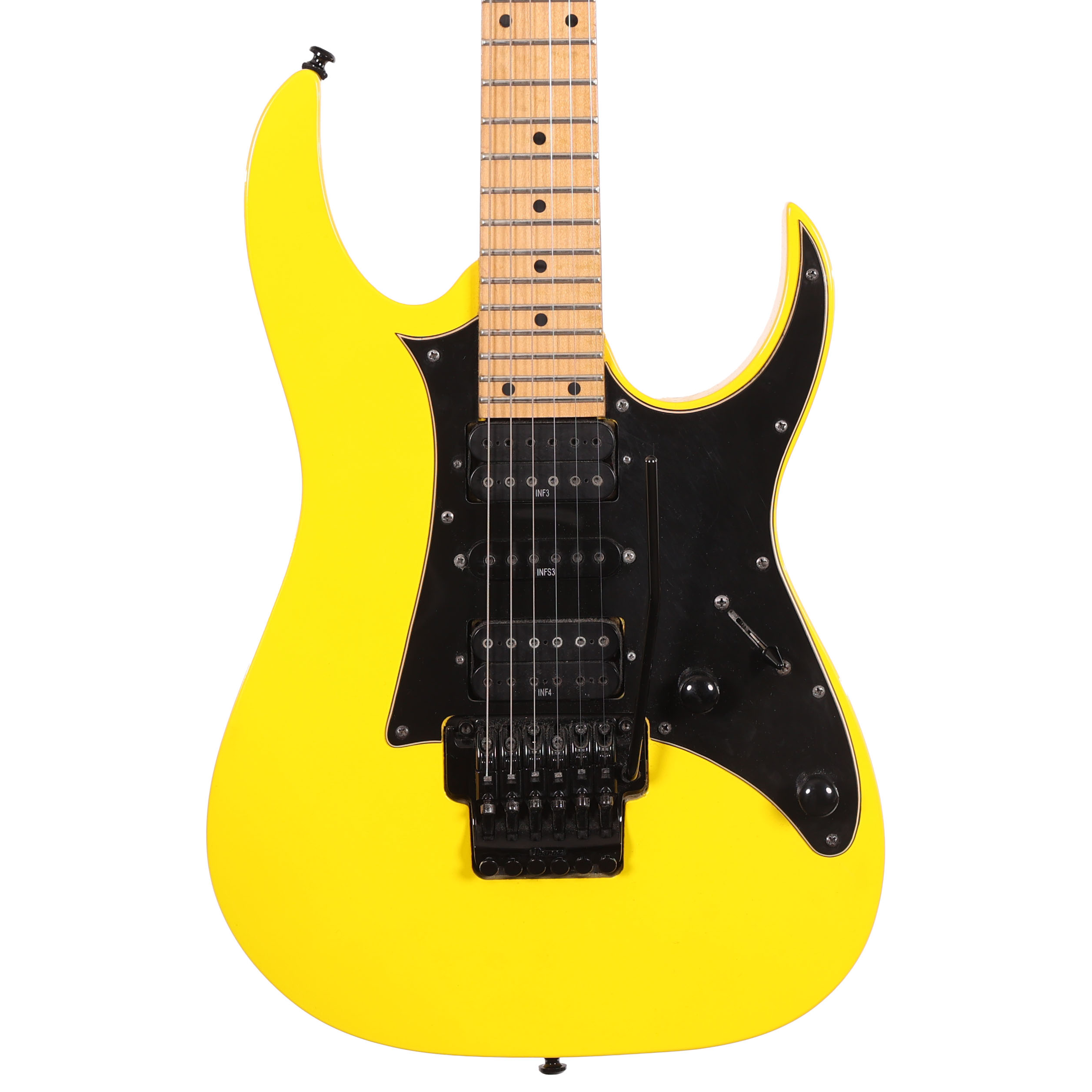 Second Hand Ibanez RG350 Electric Guitar in Yellow 337