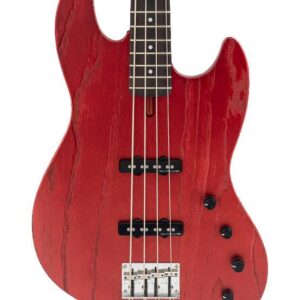 Sire Marcus Miller V6 4-String Bass Guitar in Candy Apple Red