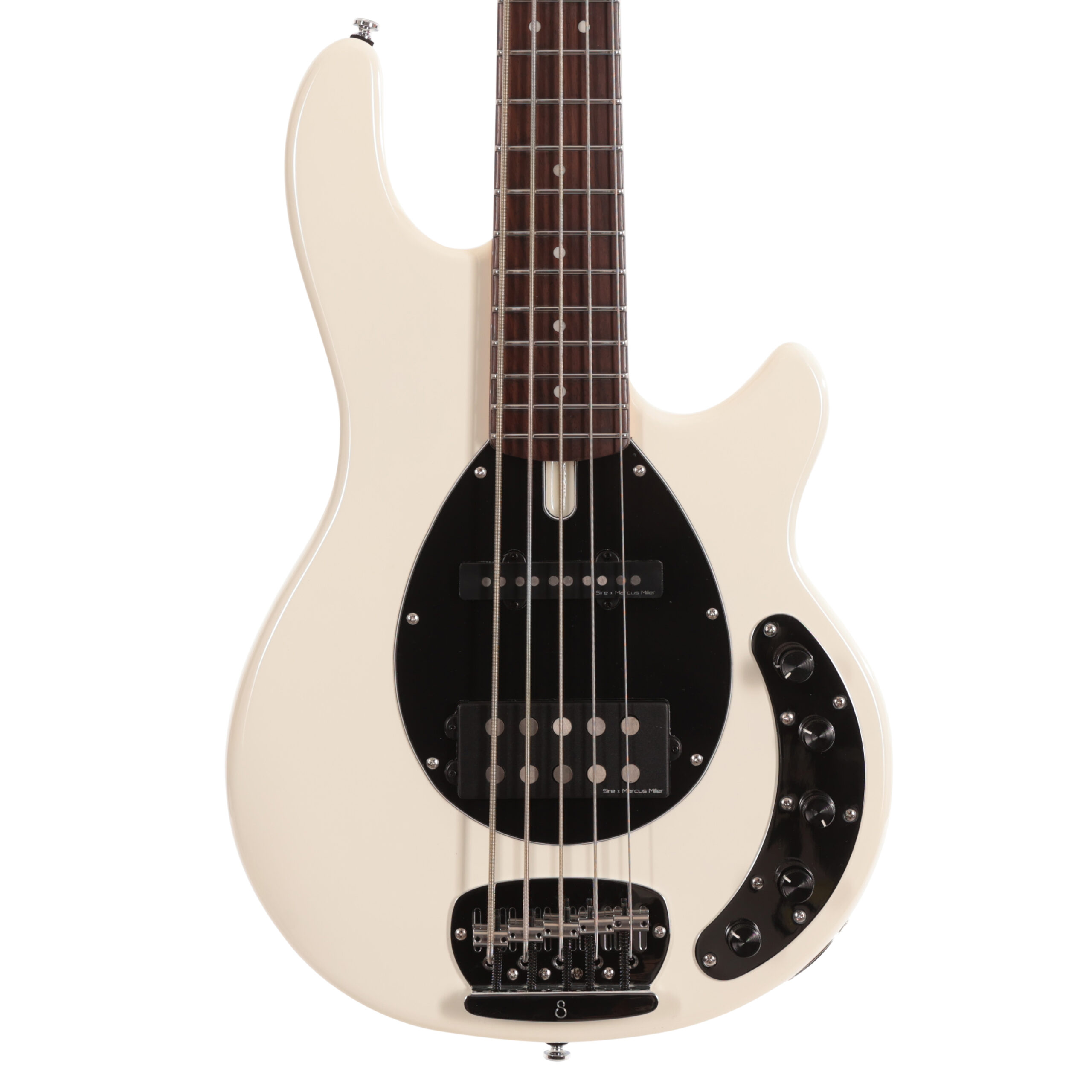 Sire Marcus Miller Z7 5-String Bass Guitar in Antique White