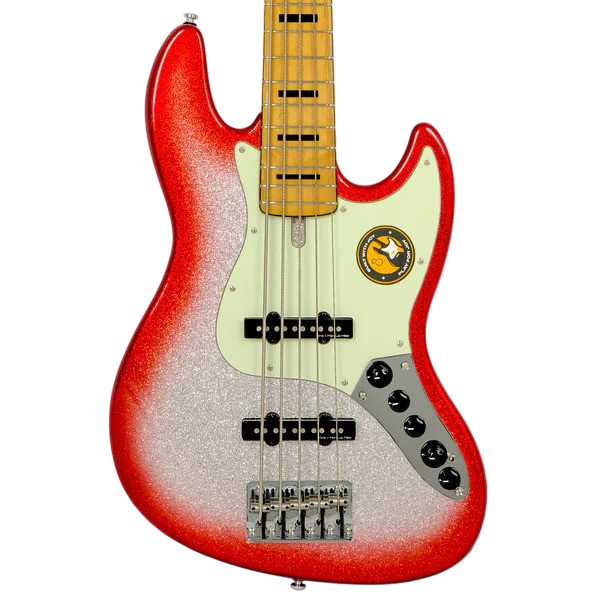 Sire Marcus Miller V7 Alder 5-String Bass Guitar 2nd Gen in Redburst Sparkle