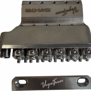 Vega-Trem Ultra 2-Point Floating Tremolo System in Polished Steel
