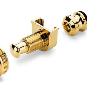 Schaller Guitar S-Lock Pair Gold Strap Locks