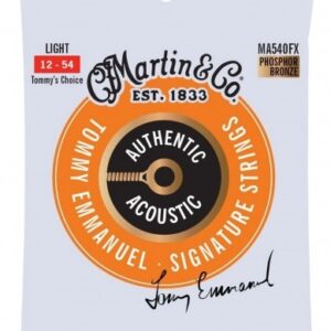 Martin MA540FXPK3 Phosphor Bronze Light Tommy Emmanuel 12-54, 3 Pack
