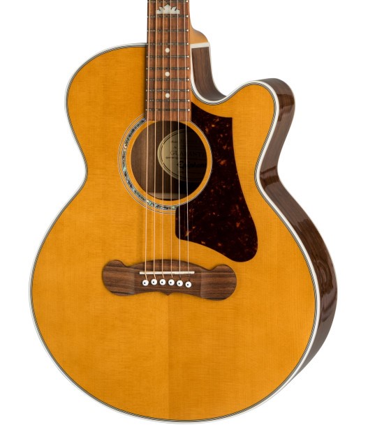 Epiphone Studio MJ-200SCE Mini-Jumbo In Vintage Natural