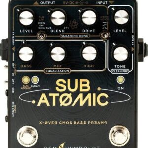 DSM and Humboldt Sub Atomic Bass Preamp Pedal