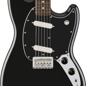B Stock Fender Player II Mustang Rosewood Fingerboard Black 002