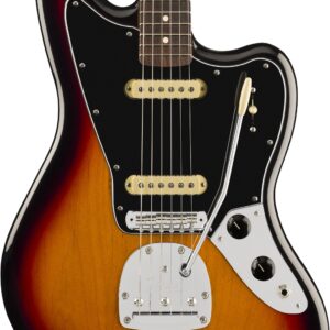 B Stock Fender Player II Jaguar Rosewood Fingerboard 3 Color Sunburst 001